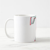 3d-als T-Mok Initiaal Koffiemok (Links)