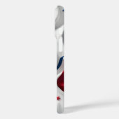 3D Amerikaanse vlag ontwerp Case-Mate iPhone Case (Achterkant / Links)