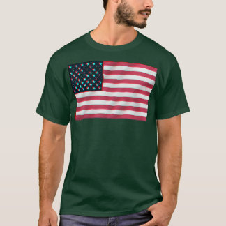 3D Amerikaanse vlag T-shirt