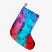 3d anaglyph effect. Covid-mutanten. David Apollo. Kleine Kerstsok (Voorkant (Hangend))