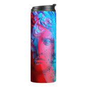 3d anaglyph effect. Covid-mutanten. David Apollo. Thermosbeker (Gedraaid links)