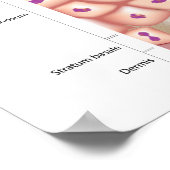 3d anatomie van het Poster epidermis (Hoek)