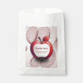 3D-appel van ons Geometrisch Baby shower van het O Bedankzakje (Voorkant)