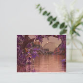 3d art drempel van een droom briefkaart (Staand voorkant)