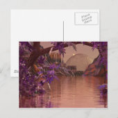 3d art drempel van een droom briefkaart (Voorkant / Achterkant)