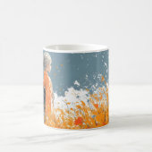 3D Art Kleurtekening Gepersonaliseerd Koffie Mok 1 (Center)