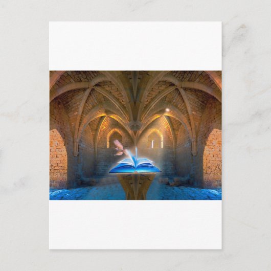3d art sacred inspiration briefkaart (Voorkant)