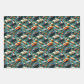 3D auto avontuur inpakpapier Vel (Voorkant 2)