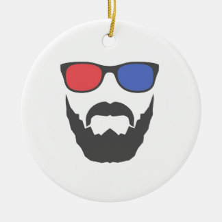 3D-baard Keramisch Ornament