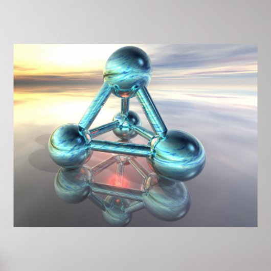 3D-bal Poster (Voorkant)