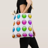 3D Balls Buttonnen Grappige Joke Trick Tote Bag (Dichtbij)