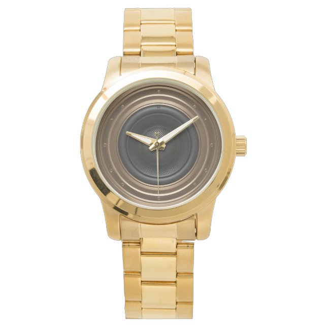 3D Bass Gezicht Horloge (Voorkant)
