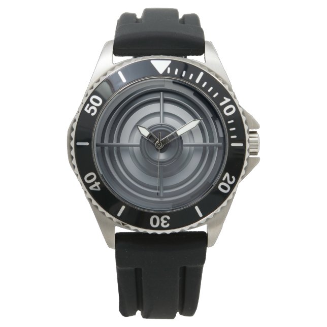 3D Bass Luidspreker 2 Horloge (Voorkant)