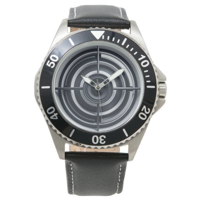3D Bass Luidspreker 4 Horloge (Voorkant)