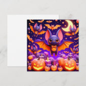 3D bats pumpkins halloween (Voorkant / Achterkant)