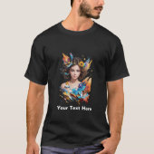 3D Beauty Queen T-shirt (Voorkant)