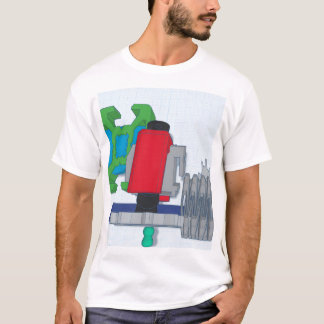 3D-beeldimpact yeeeyyy krijg krijg hetttt T-shirt
