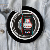 3D BEER! RONDE BUTTON 6,0 CM (In situ)