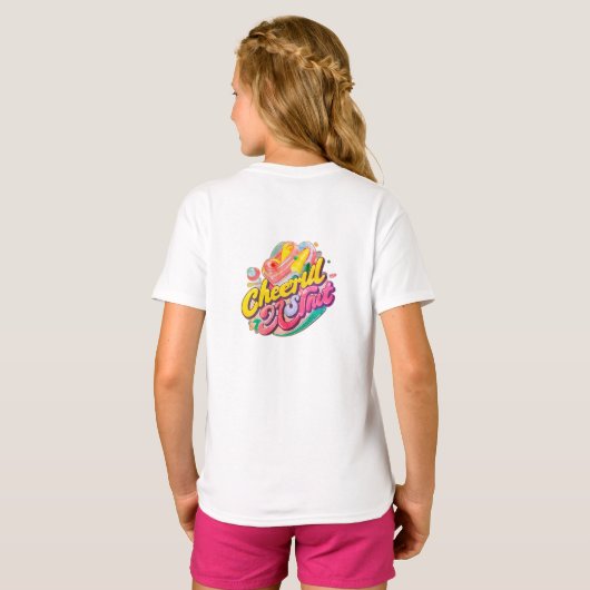 3D-behuizing T-shirt (Achterkant volledig)
