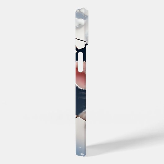 3D Bignet Kerstmis Case-Mate iPhone Case (Achterkant / Rechts)