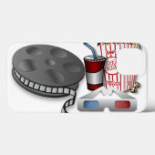 3D Bioscoop Case-Mate iPhone Case (Achterkant (horizontaal))