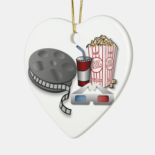 3D Bioscoop Keramisch Ornament (Links)