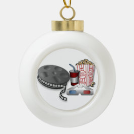 3D Bioscoop Keramische Bal Ornament