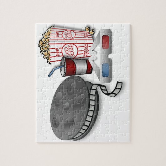 3D Bioscoop Legpuzzel (Verticaal)