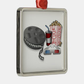 3D Bioscoop Metalen Ornament (Rechts)