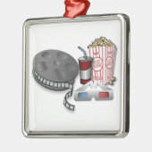 3D Bioscoop Metalen Ornament (Links)