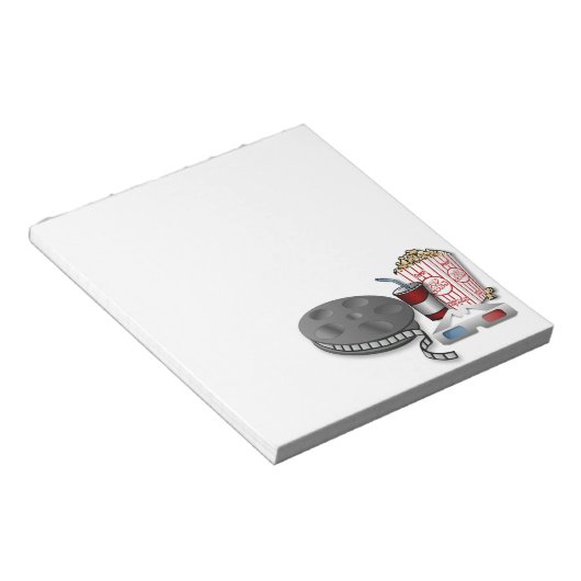 3D Bioscoop Notitieblok (Schuin)