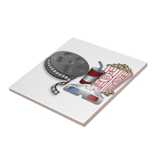 3D Bioscoop Tegeltje (Zijkant)