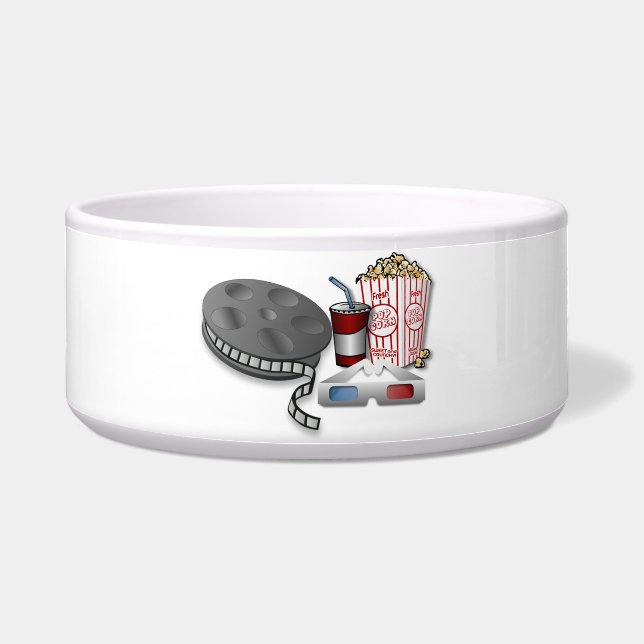 3D Bioscoop Voerbakje (Voorkant)