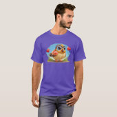 3D Bird cartoon T-shirt (Voorkant volledig)