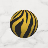 3D Black & Gold Balls Confetti (Kleine voorkant)