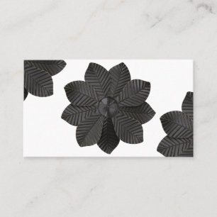3D Black Matte ventilator  Visitekaartje