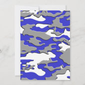 3d blauwe camo kaart (Achterkant)