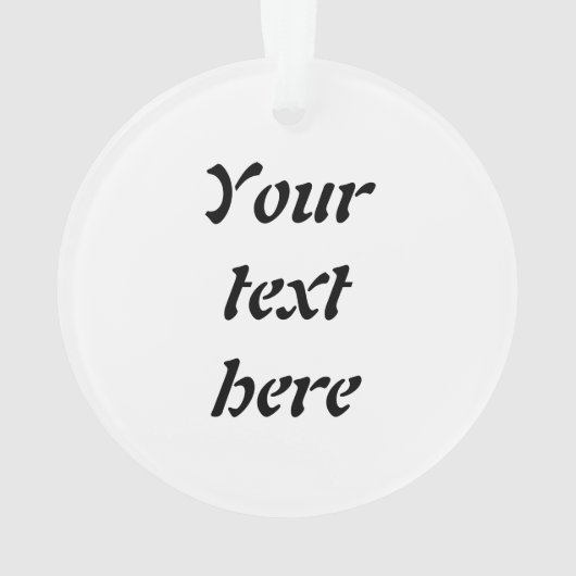 3d Blauwe Kerstbomen Ornament (achterkant)