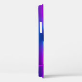 3d, blauwe, roze violet neon abstracte achtergrond Case-Mate iPhone case (Achterkant / Rechts)