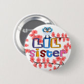 3D Blik zuster Button (Voorkant /achterkant)