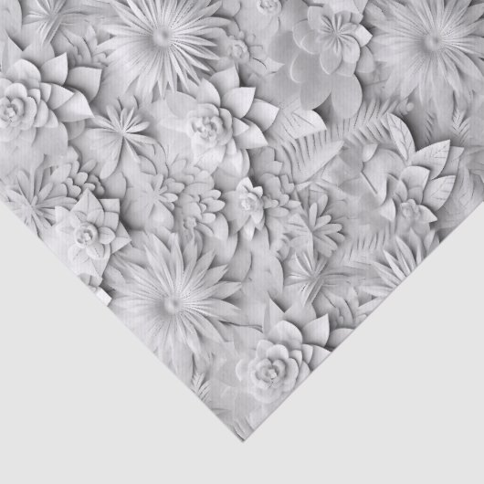 "3D" Bloemen Bruiloft Moederdag Valentijn Tissuepapier (Detail)