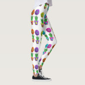 3D bloemen in potten Leggings (Rechts)