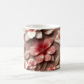 3D Bloemen Koffiemok (Center)