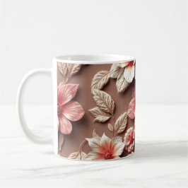 3D Bloemen Koffiemok