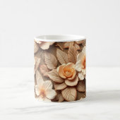 3D Bloemen Koffiemok (Center)