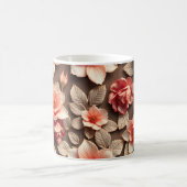 3D Bloemen Koffiemok (Center)