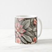 3D Bloemen Koffiemok (Voorkant rechts)