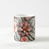 3D Bloemen Koffiemok (Center)