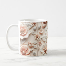 3D Bloemen Koffiemok