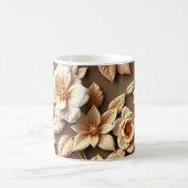 3D Bloemen Koffiemok (Center)